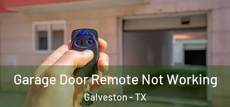  Garage Door Remote Not Working Galveston - TX