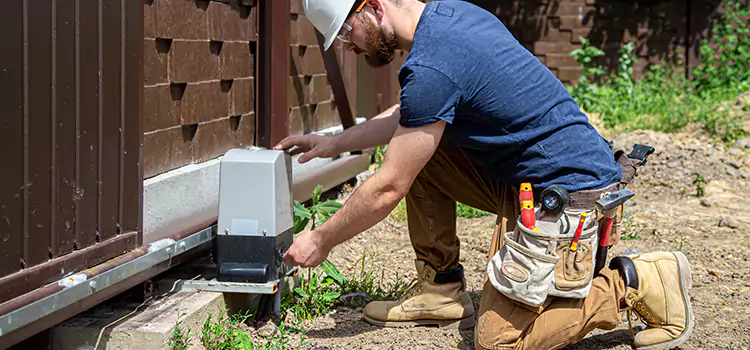 Electric Driveway Gate Installation Galveston